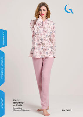 PIGIAMA DONNA M/L V50131 Ingrosso Intimo Tellini S.r.l.